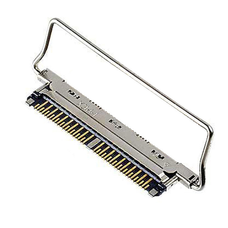 CABLINE-CX II Cable de 40 pinos sem cobertura, com conector LVDS de 20978-040T-01, A40-Pin com inclinação e horizonte de 0,25 mm