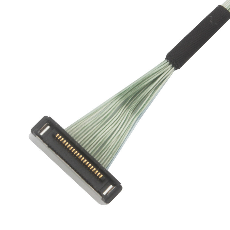 0.4mm Pitch IPEX 20380-R20T-06 Micro Cable Coaxial Lvds conector cabo 20P 0,4mm Pitch