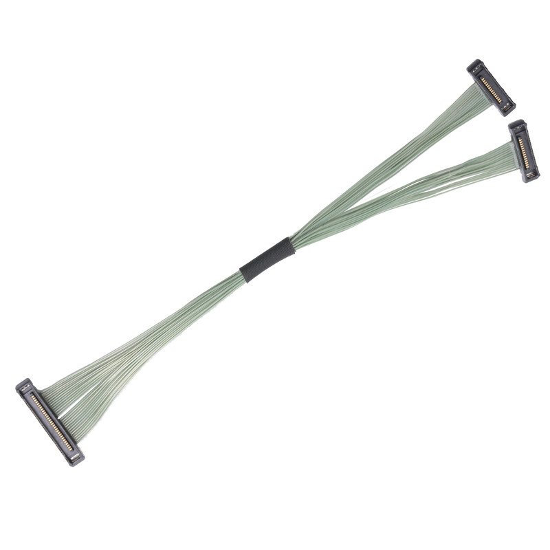 I-Pex Cabline ss 35P Micro Cabo Coaxial 20380-035t-06 Lvds Conector 0,4mm Passo Ângulo Direito