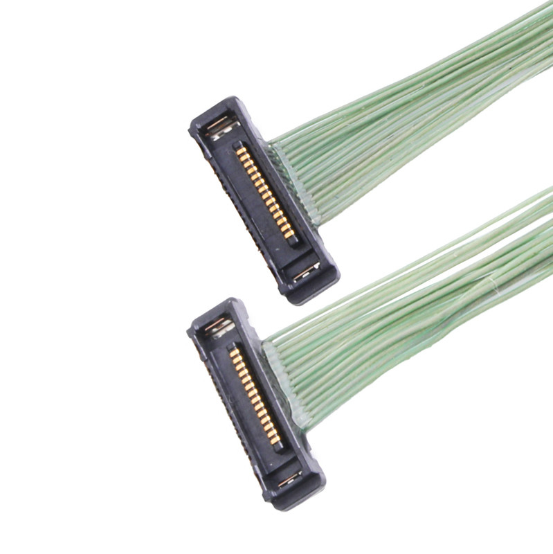 IPEX 20380-R32t-06 32P Cabos Coaxial Micro Miniatura I-Pex Cabline-Ss Plug para montagem
