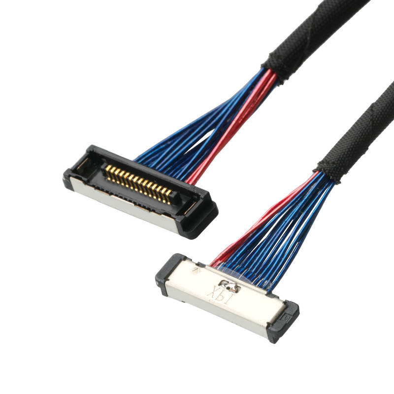 CABLINE Cable Micro Coaxial 20380 Conector I-PEX 20380-R14T-06 0,4mm Pitch 14P conector