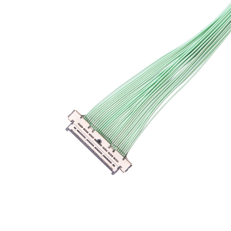 Pin 40 Pin Slim Plug Design do cabo coaxial USL20-30SS-010-C 30 do passo de KEL 0.4mm micro