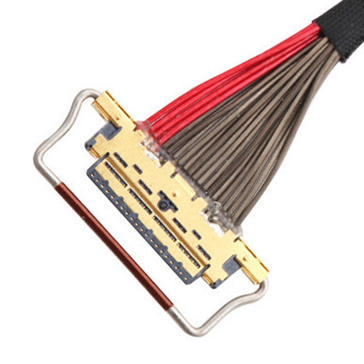 Fabrica UL EDP LVDS cabo coaxial I PEX 0,4 mm Pitch 20633-220T-01S 20 pin