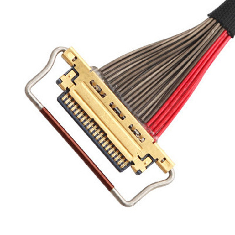 Fabrica UL EDP LVDS cabo coaxial I PEX 0,4 mm Pitch 20633-220T-01S 20 pin