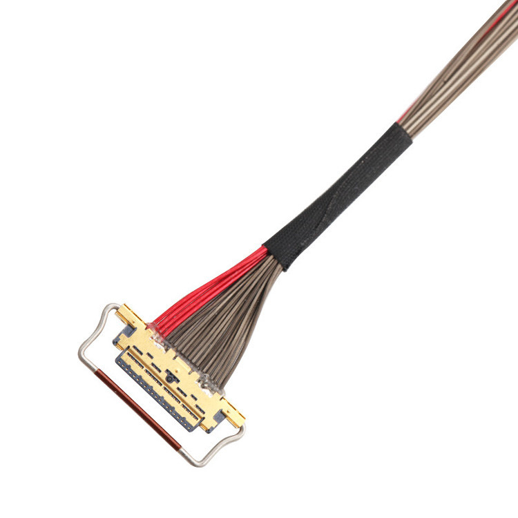 Fabrica UL EDP LVDS cabo coaxial I PEX 0,4 mm Pitch 20633-220T-01S 20 pin
