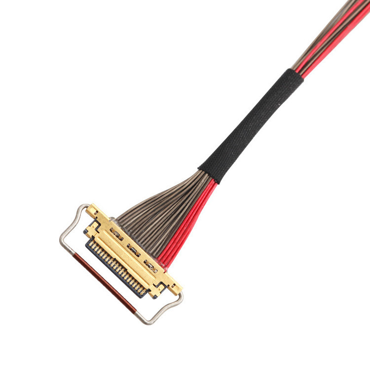 Fabrica UL EDP LVDS cabo coaxial I PEX 0,4 mm Pitch 20633-220T-01S 20 pin