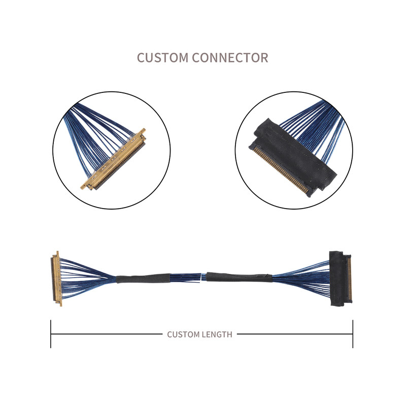 Lvds JAE Micro-cabo coaxial FI JT40C CSH1 A HD1P040MA1 Para utilização em dispositivos de realidade virtual