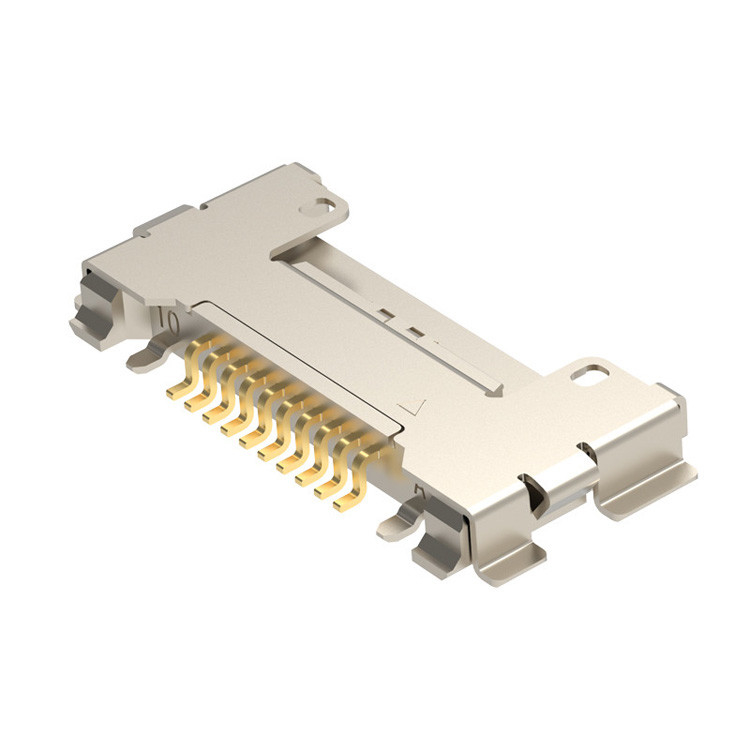 CABLINE-CA 10p 20633-310T-01S Conector Micro-Coaxial Com Bloqueio Mecânico