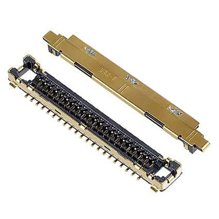 Tipo de acoplamento vertical em ângulo reto Conector micro-coaxial CABLINE-UX II 20531 20532 20533 040T 040E 2799-040 Pitch