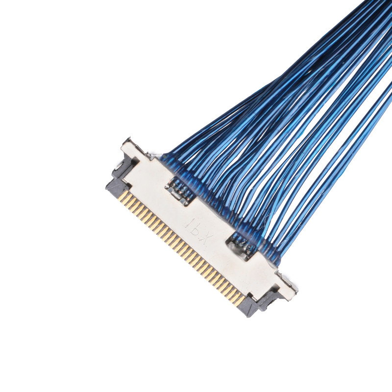 Exposição 25 Pin Circuit Board de I-PEX CABLINE V Mini Coaxial Cable 20345-025T-32R Lvds