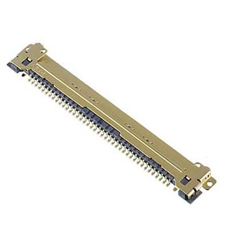 Tipo de acoplamento horizontal Micro-Coaxial CABLINE-VS 20453 20454 20455-240T A40E-76 2574 2576-0402 Cabo coaxial 0,4 mm Pitch