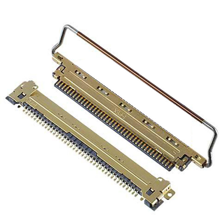 Tipo de acoplamento horizontal Micro-Coaxial CABLINE-VS 20453 20454 20455-240T A40E-76 2574 2576-0402 Cabo coaxial 0,4 mm Pitch