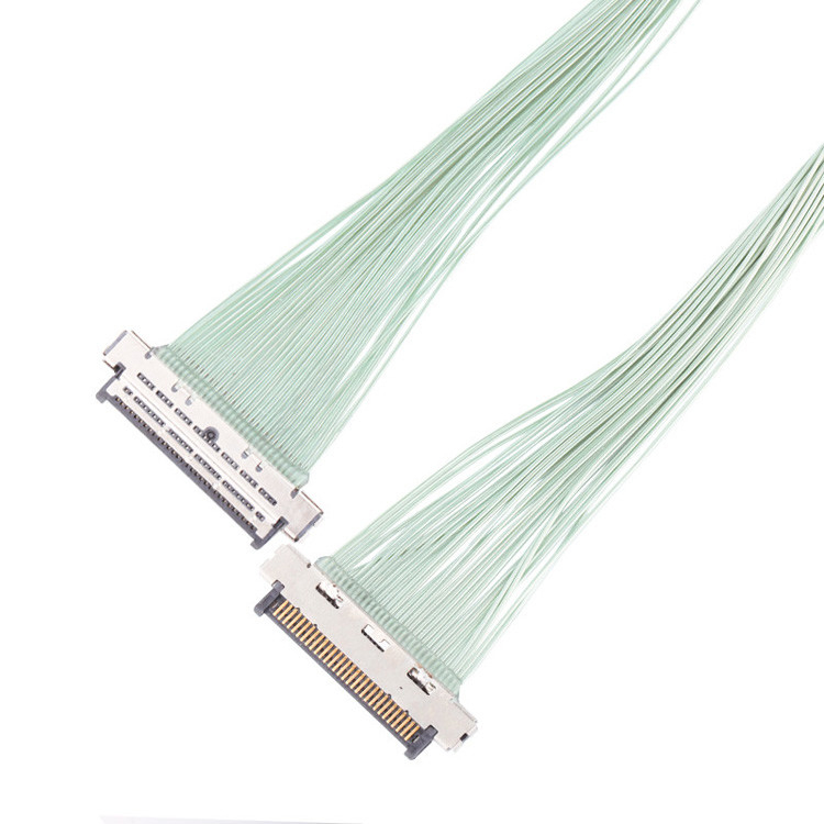 Conector de cabo micro coaxial KEL USL20 30SS com passo de 0,4 mm, conector IDC