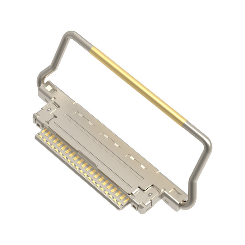 Micro cabo coaxial de CABLINE-CA 20pin 20633-220T-01S passo de 0,4 milímetros, tipo de acoplamento horizontal conector Micro-coaxial