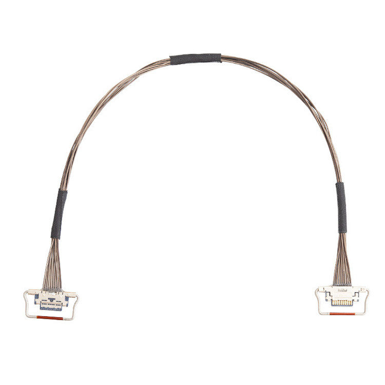 10 pin EDP I-PEX cabo LVDS coaxial 0,4 mm Pitch 20633-310T-01S 38AWG