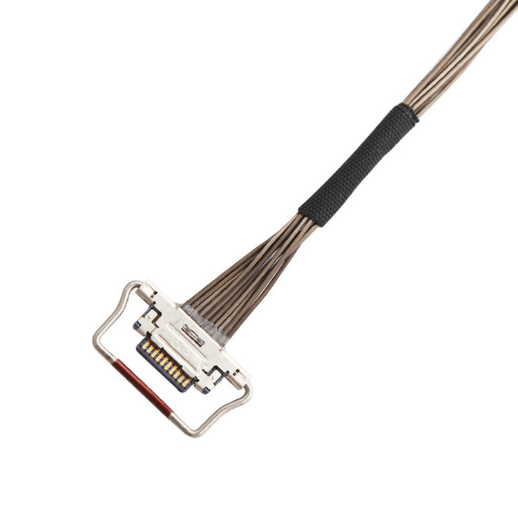 10 pin EDP I-PEX cabo LVDS coaxial 0,4 mm Pitch 20633-310T-01S 38AWG