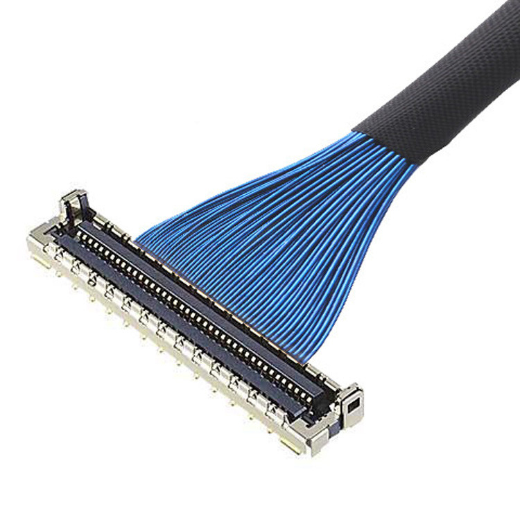 Cable LVDS Micro Coaxial com blindagem EMC e bloqueio mecânico IPEX MICRO COAX CABLE 30P CABLINE-UM 20878-030T-01