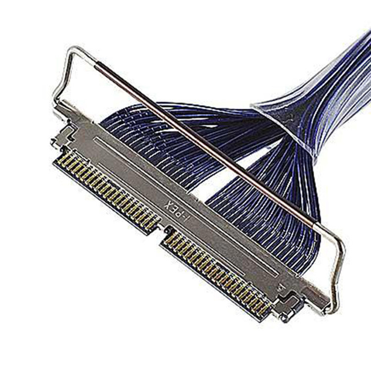 Apto para o espaço de ligação de baixa altura CABLINE-CAL 30P Micro cabo coaxial 20728 20777-040T-01