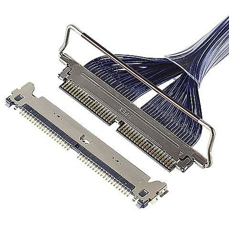 Apto para o espaço de ligação de baixa altura CABLINE-CAL 30P Micro cabo coaxial 20728 20777-040T-01