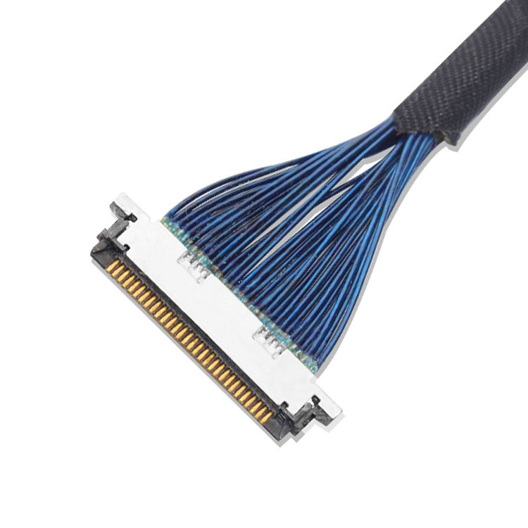 PEX 0,4 mm 30p LVDS Micro cabo coaxial CBL 20472-030T-10R Lvds conector de exibição