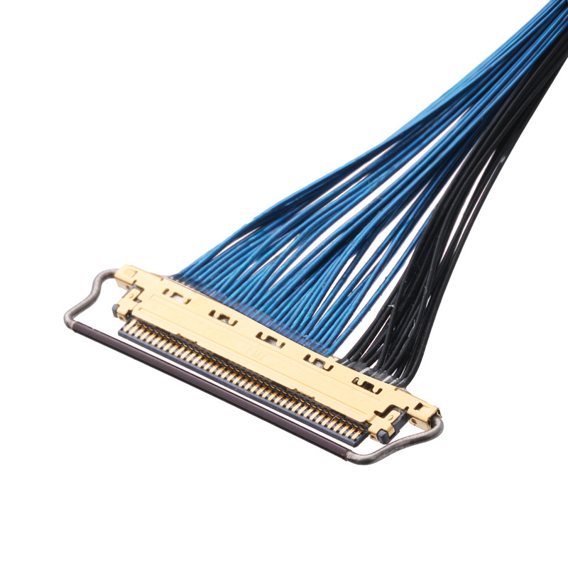 I-PEX CABLINE-CA 20633-250T-01S 50P 0,4mm pitch Tipo de acoplamento horizontal Conector micro-coaxial com bloqueio mecânico