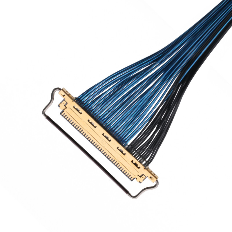 I-PEX CABLINE-CA 20633-250T-01S 50P 0,4mm pitch Tipo de acoplamento horizontal Conector micro-coaxial com bloqueio mecânico