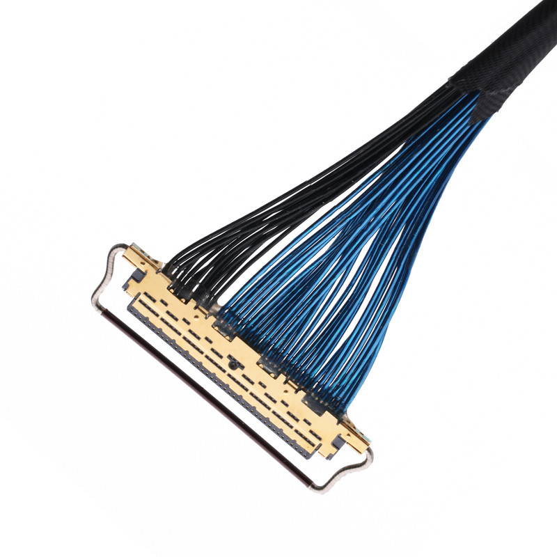 I-PEX CABLINE-CA 20633-250T-01S 50P 0,4mm pitch Tipo de acoplamento horizontal Conector micro-coaxial com bloqueio mecânico