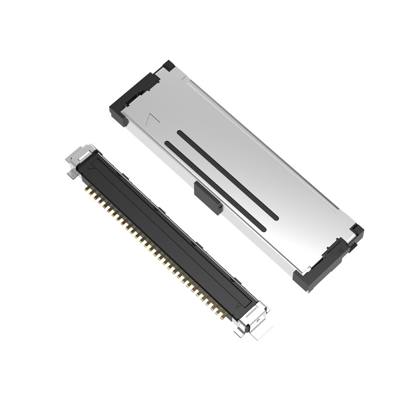 FPL II 20437-030T-01 Tipo de acoplamento horizontal Conector micro-coaxial com bloqueio mecânico 30Pin 40P 50P 0,4 mm de passo