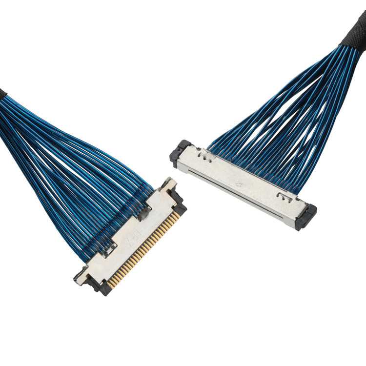 0.4mm Pitch Conector de cabo coaxial ROHS IPEX Micro cabo coaxial 20380-R30T-06 para 20345-30T-32R
