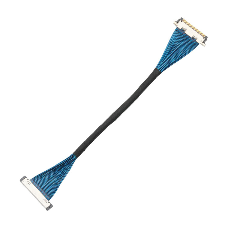 0.4mm Pitch Conector de cabo coaxial ROHS IPEX Micro cabo coaxial 20380-R30T-06 para 20345-30T-32R