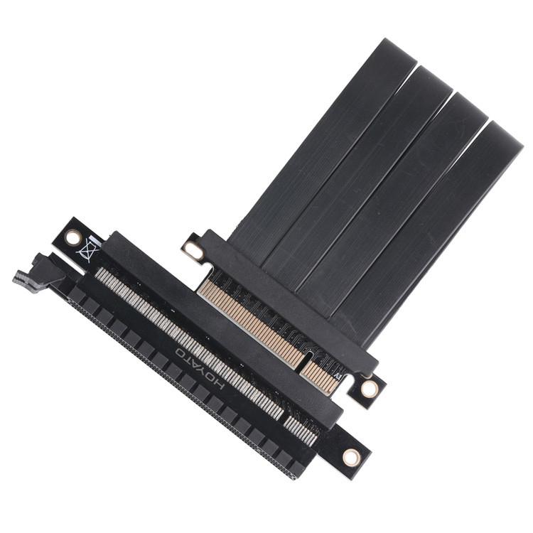 Cable de extensão de cartão gráfico PCIE para máquinas de mineração PCB cabo coaxial extremamente fino