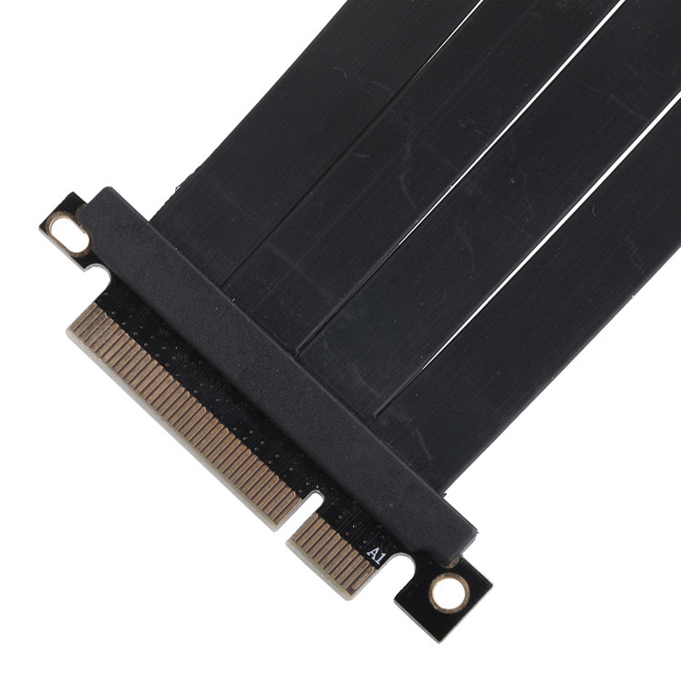 Cable de extensão de cartão gráfico PCIE para máquinas de mineração PCB cabo coaxial extremamente fino
