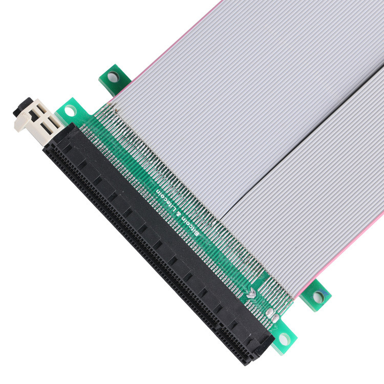 Cable de extensão de cartão gráfico PCIE para máquinas de mineração PCB cabo coaxial extremamente fino