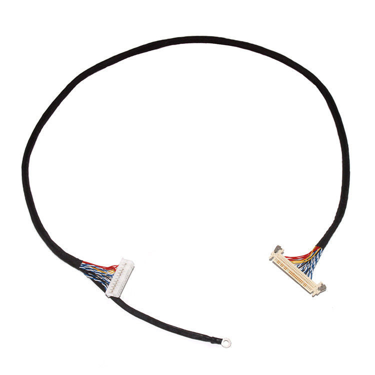 OEM/ODM Personalizar comprimento 2,0 mm Pitch LVDS Cable Assembly 30 pin IPEX DF11-24DS-2C Para FI-X3OHL