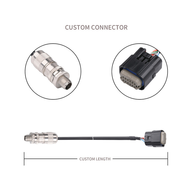 Montagem de cabo LVDS EDP 0,5 mm Pitch I Pex Micro Coaxial 20453-030T A 20453-030T