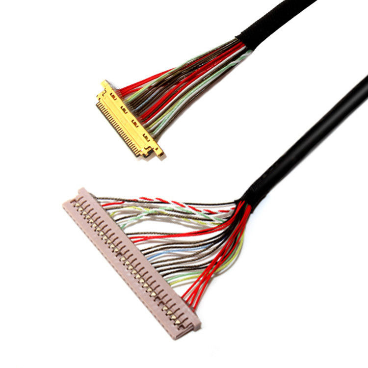 Cabo LVDS para monitor LCD de 30-Pin para 30-Pin I PEX 20453 20633 Com 0,4mm / 1,25mm Pitch