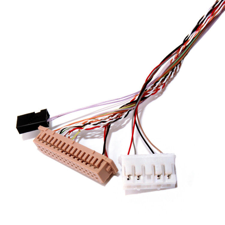 Montagem de cabo LVDS de 40 pin a 30 pin com I conector PEX /  20345 040T 32R a DF13