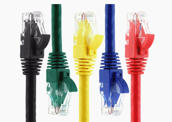 Cat6 RJ45 Ethernet Patch Gigabit rede LAN cabo redondo Cabo para Rede Rápida