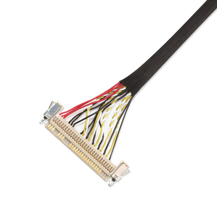 30 pin LVDS Cable Assembly, 51 pin FI X30HL-B Lvds Cable para painel LCD