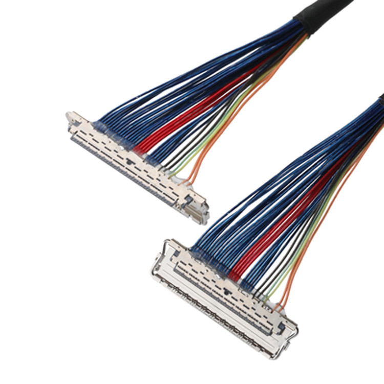 Conectores de cabo LVDS Transferência de dados de sinal do DF14-20P-1.25H para o conector PH2.0-6P e o terminal DH2.0-T