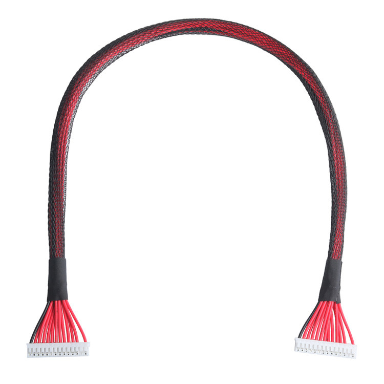 Conjunto de cabo personalizado OEM/ODM ROHS para conector JST PH-14P LVDS Display Connector
