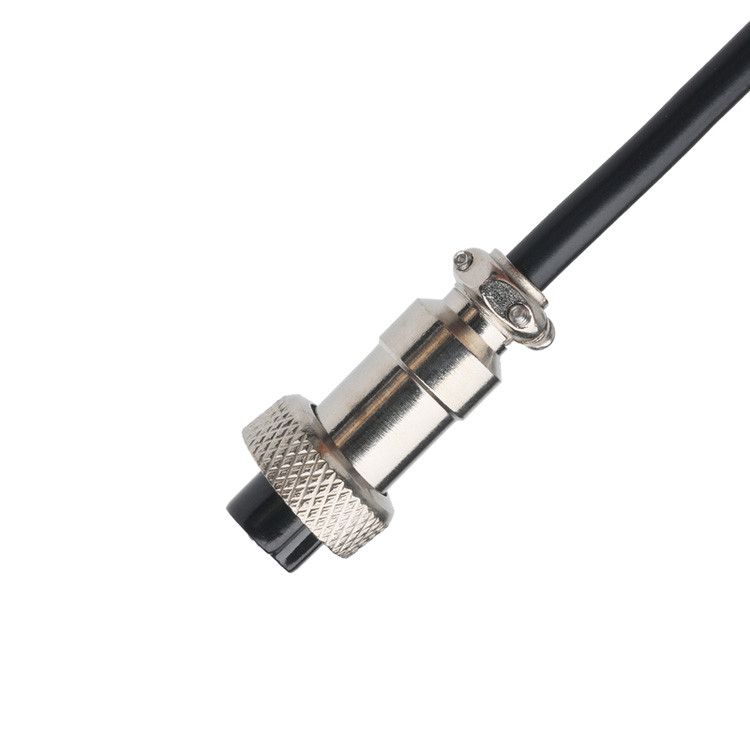 Conectores de montagem de cabos personalizados OEM/ODM para conector CLEAR PVC 30P D-SUB FEMMALE para GX12 M12-2P
