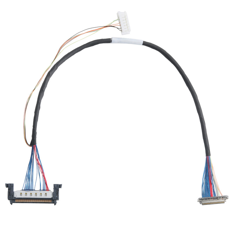 JAE FI-RE51-HL e JST EHR-7 para IPEX 20679-040T-01 Cabo LVDS EDP Cabo Micro Coaxial