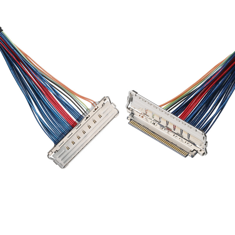 JAE FI-RE51-HL e JST EHR-7 para IPEX 20679-040T-01 Cabo LVDS EDP Cabo Micro Coaxial
