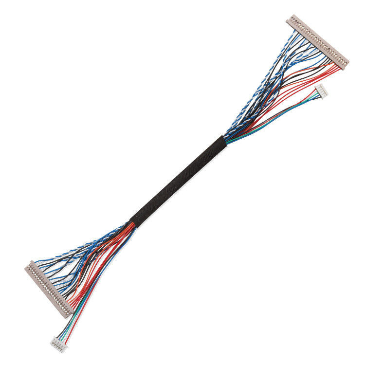 250V 20 Pin Lvds Cable  Df 14 a Df14 para o conector da exposição dos lvds do portátil