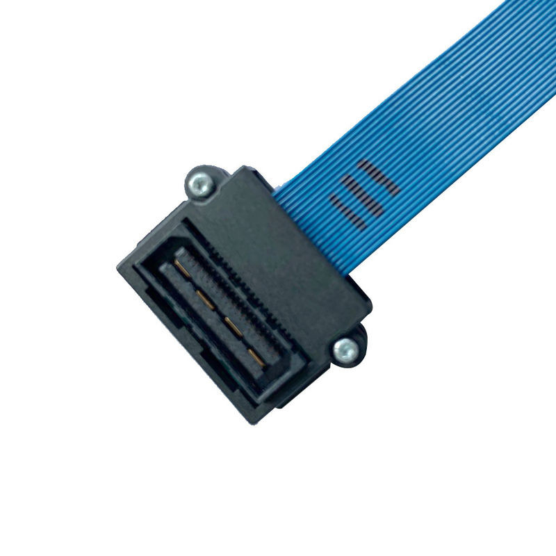 Costume 0.50mm QSH 030 conector de alta velocidade da exposição de 01 lvds do cabo de F D Samtec