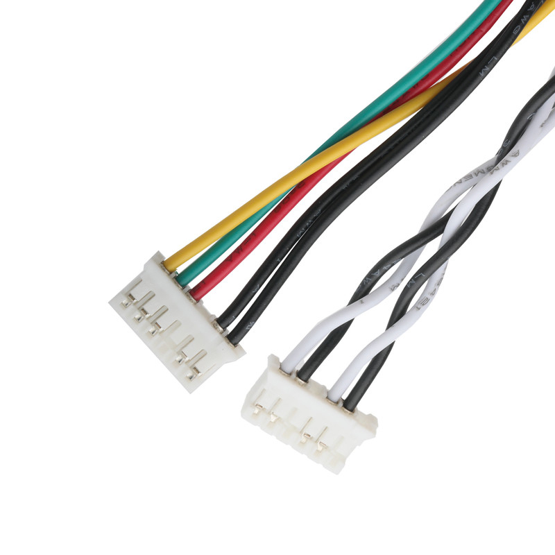 D-SUB-9Pin MALE para JST PHR-6 e PHR-6 Conectores de montagem de cabos personalizados