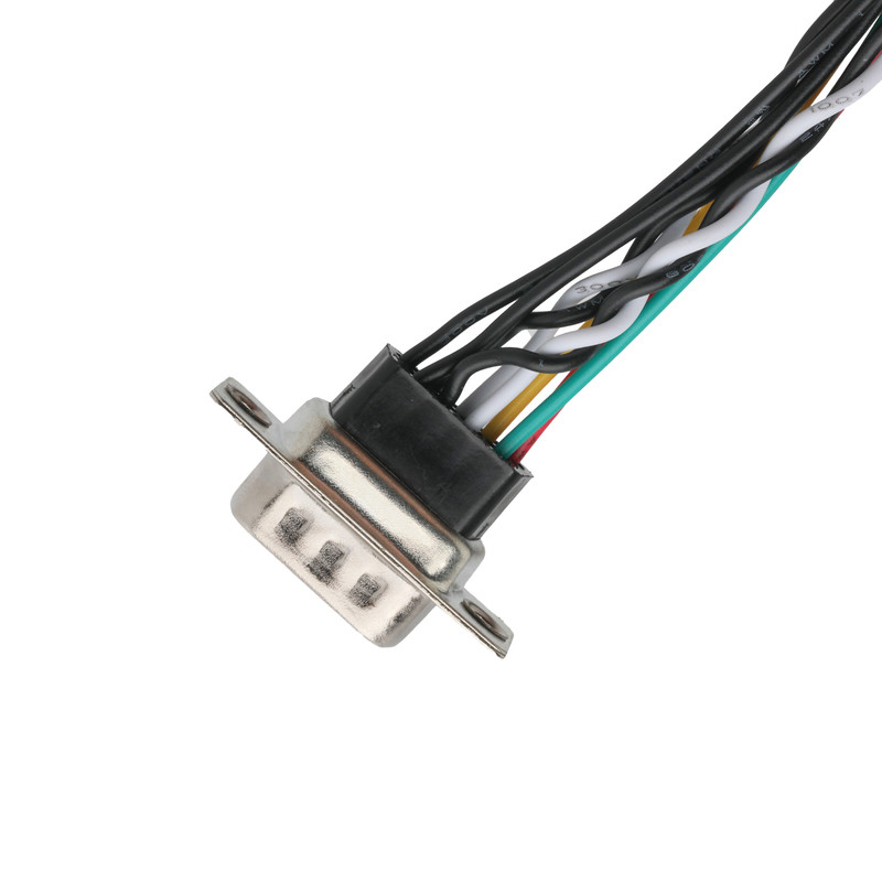 D-SUB-9Pin MALE para JST PHR-6 e PHR-6 Conectores de montagem de cabos personalizados