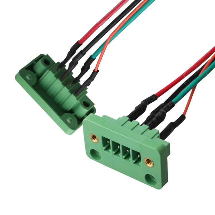 DFK-MC JL15CDGV-3.81 4Pin para MX1.25-12Pin e UL Lobel através dos blocos terminais da parede