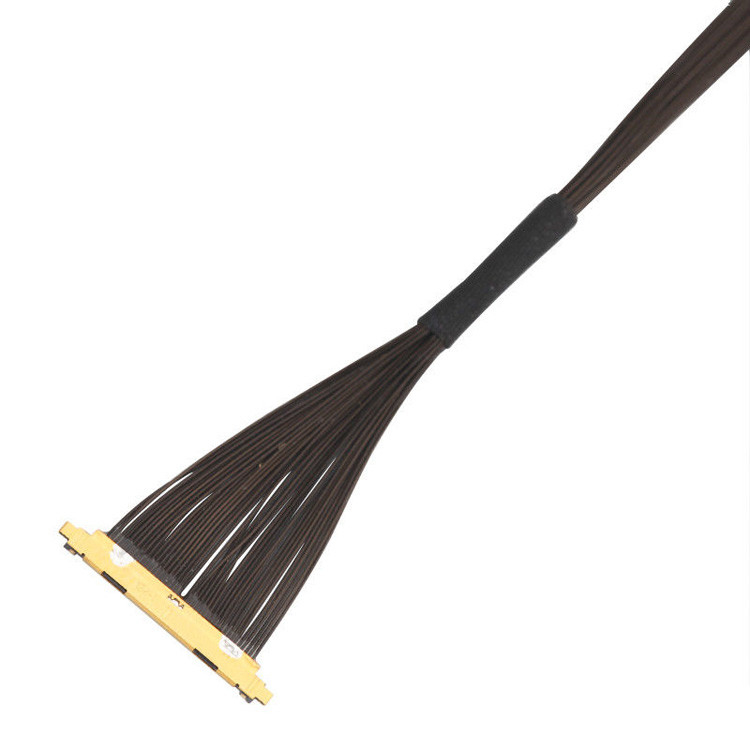 IPEX CABLINE®-UX II 40P UL11130 46AWG Microcâmbulo de cabo coaxial I-PEX 20531-040t-02 IDC Forming OEM/ODM